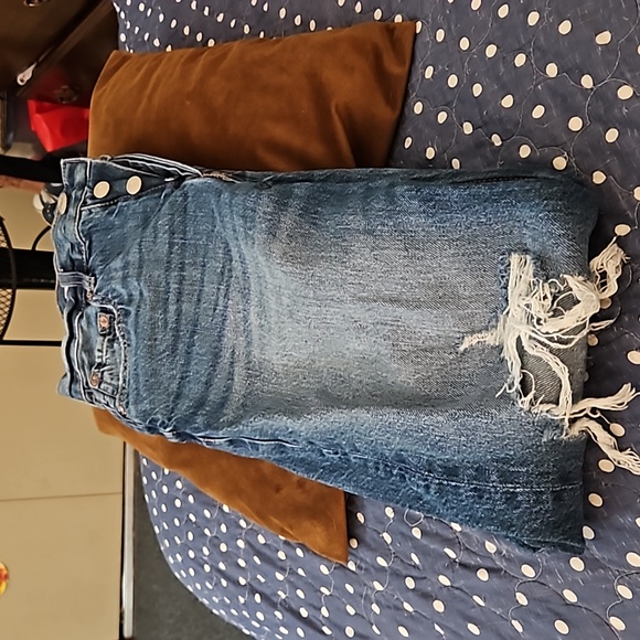 Aeropostale 90's Baggy Style Jeans Size 2 Regular - Picture 2 of 4